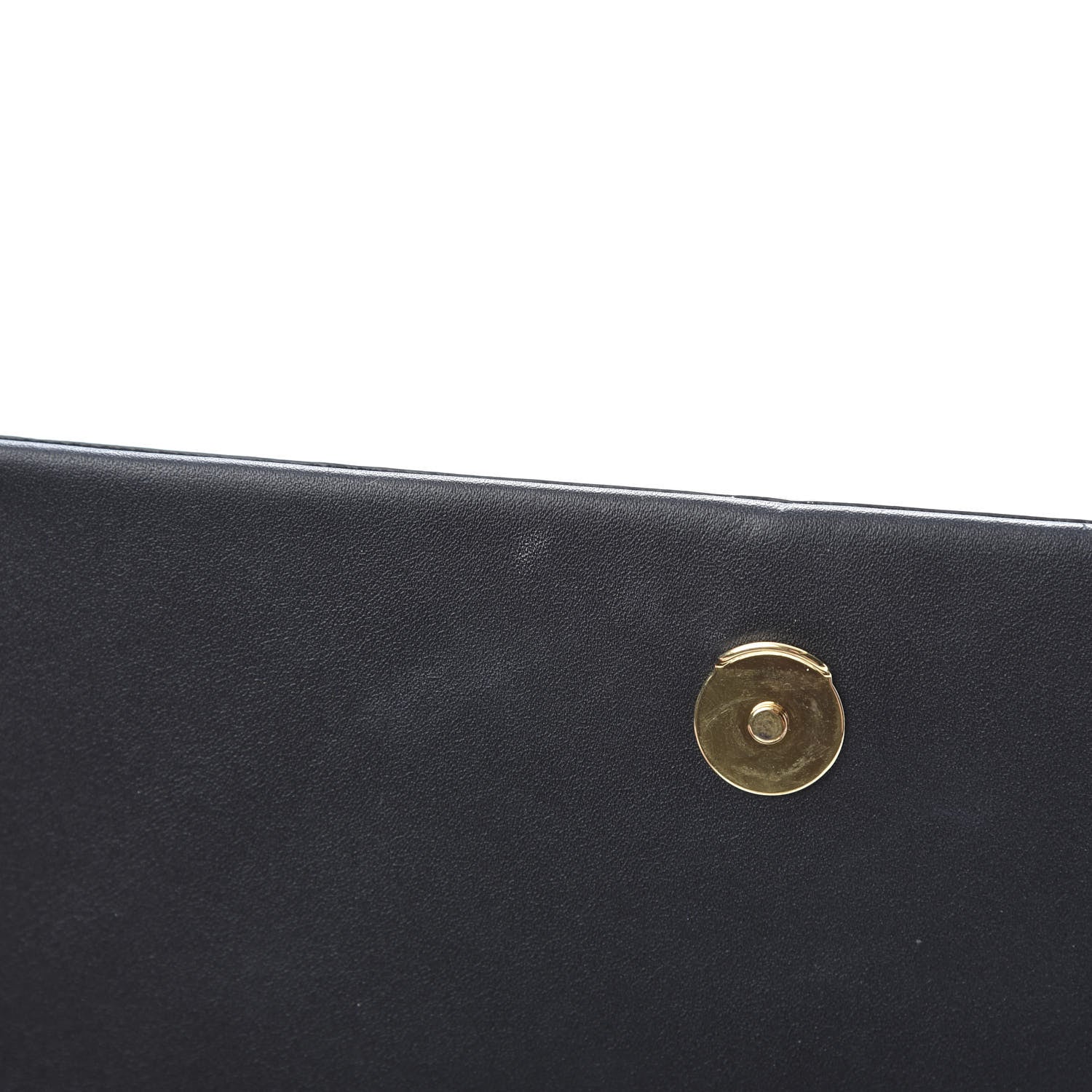 Saint Laurent Smooth Calfskin Classic Monogram Kate Tassel Chain Wallet Black 12 of 14