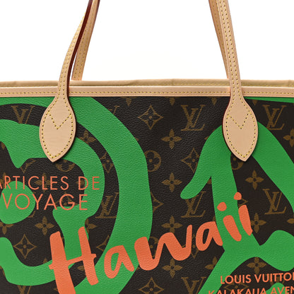 Louis Vuitton Monogram Tahitienne Hawaii Neverfull MM 10 of 12