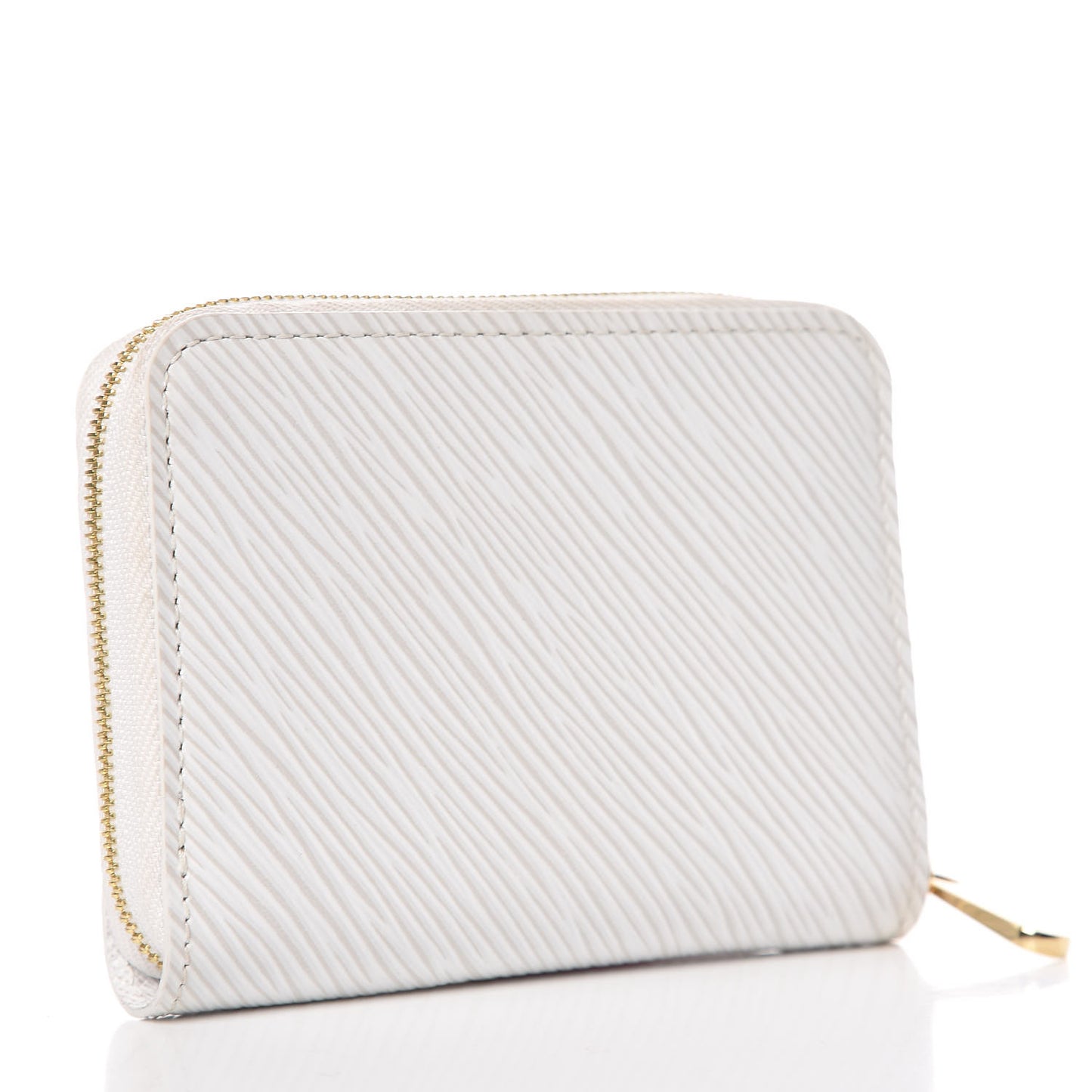 Epi Love Lock Zippy Coin Purse White