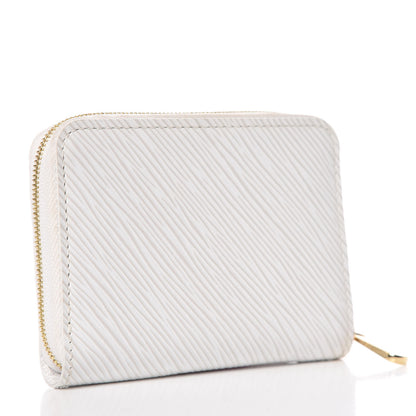 Louis Vuitton Epi Love Lock Zippy Coin Purse White 3 of 10