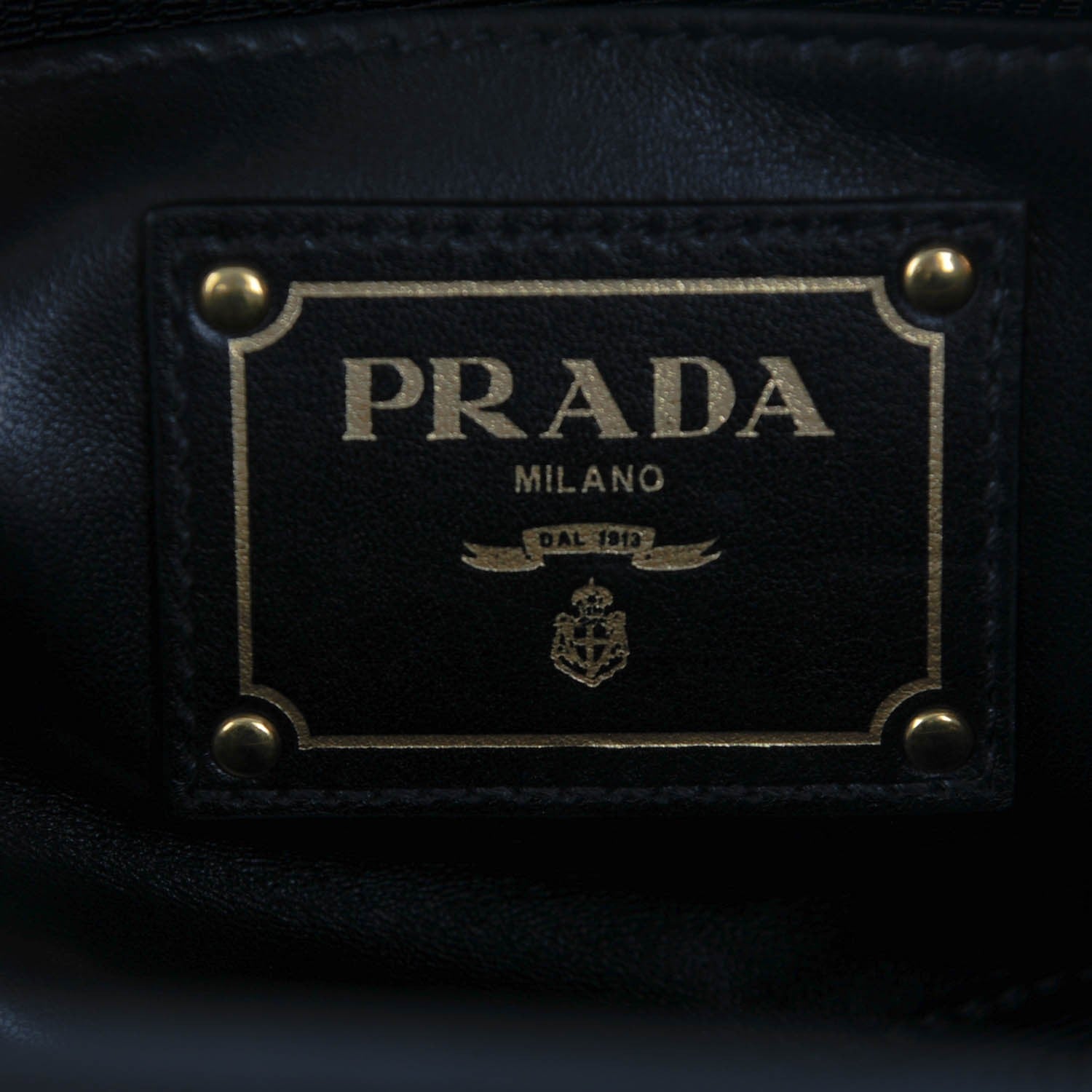 Prada Glace Calf Twin Pocket Tote Nero Black 8 of 8