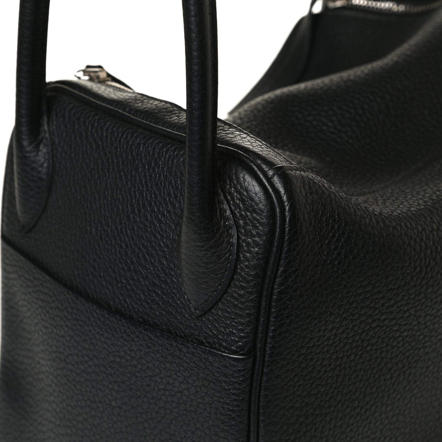 Hermes Taurillon Clemence Lindy 30 Black 11 of 15