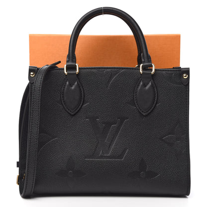 Louis Vuitton Empreinte Monogram Giant Onthego PM Black 11 of 11