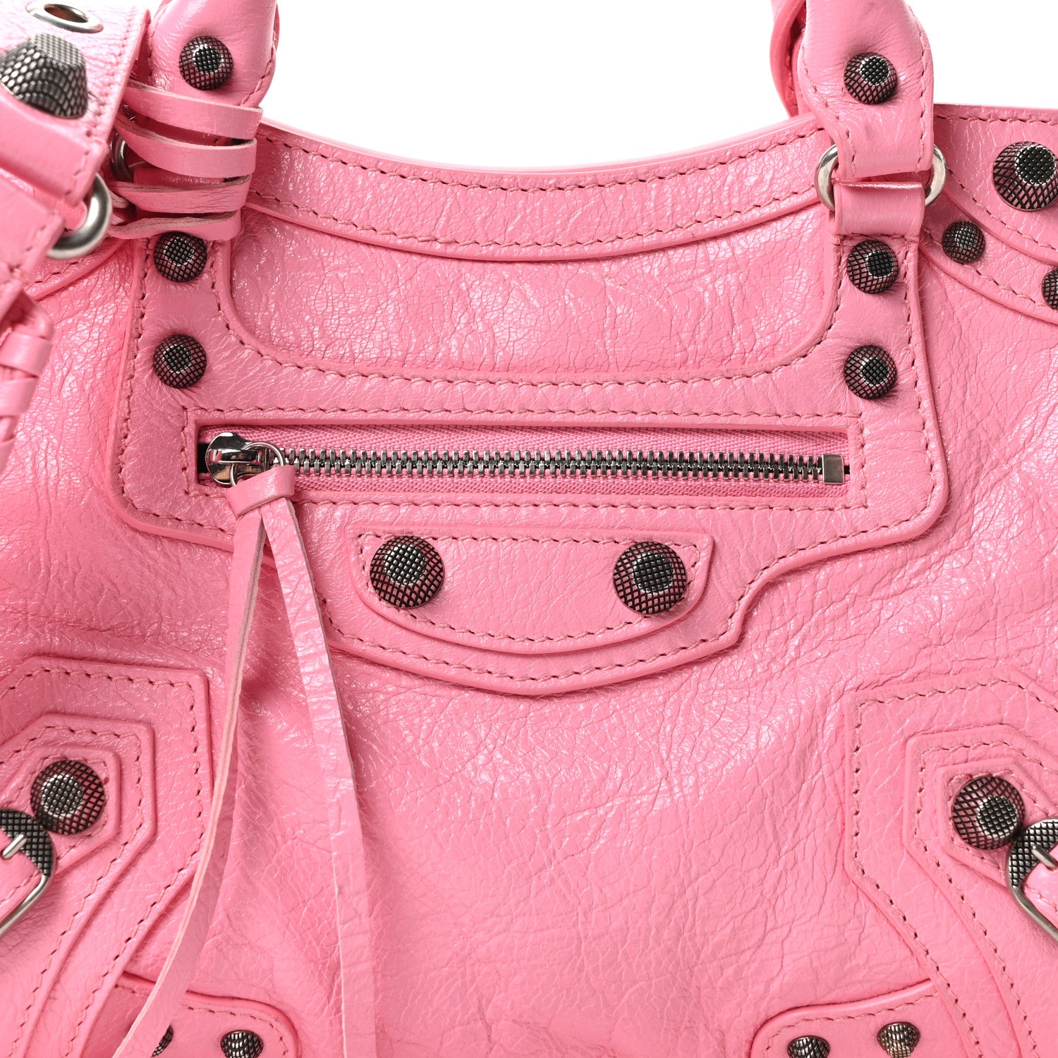 Balenciaga Agneau Arena Neo Cagole Handbag XS Sweet Pink 9 of 11