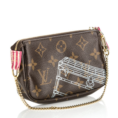 Louis Vuitton Monogram 2014 Christmas Animation Mini Pochette Accessories 3 of 7