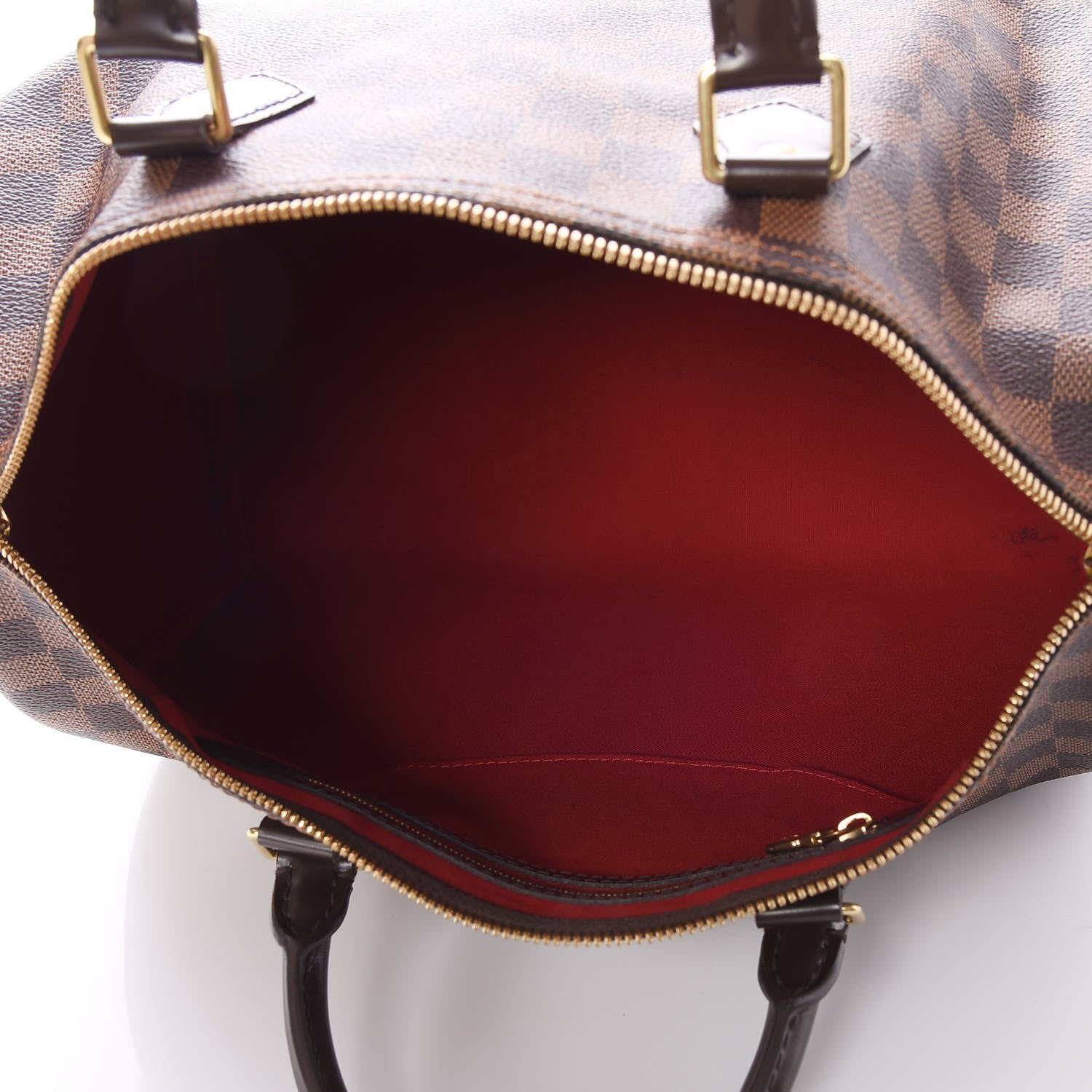 Louis Vuitton Damier Ebene Speedy Bandouliere 35 5 of 12