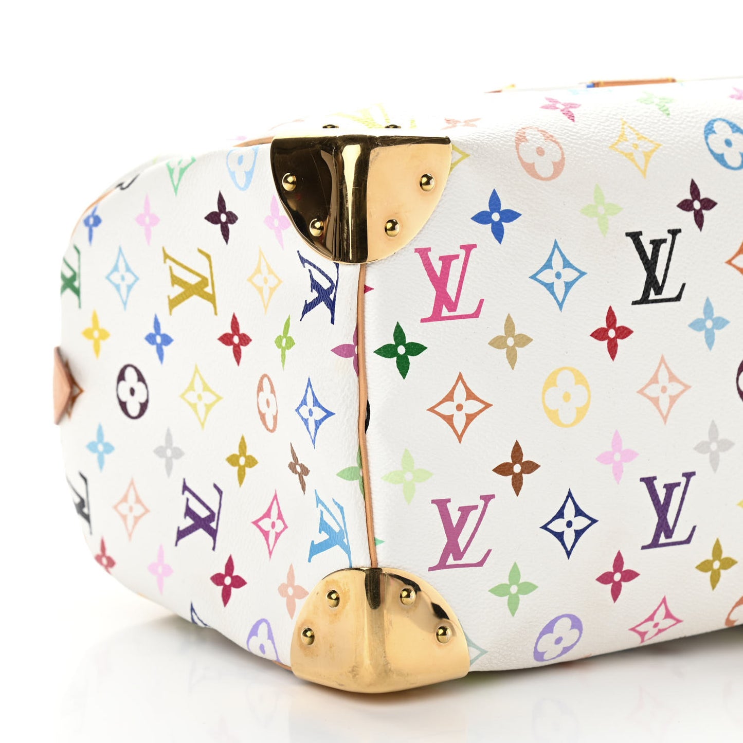 Monogram Multicolor Speedy 30 White