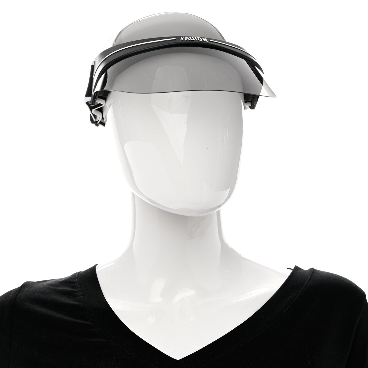 Mirrored DiorClub1 Sun Visor Black