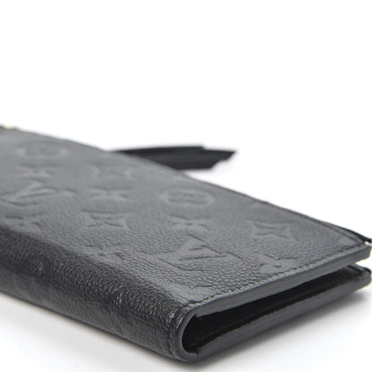 Louis Vuitton Empreinte Adele Wallet Black 6 of 8