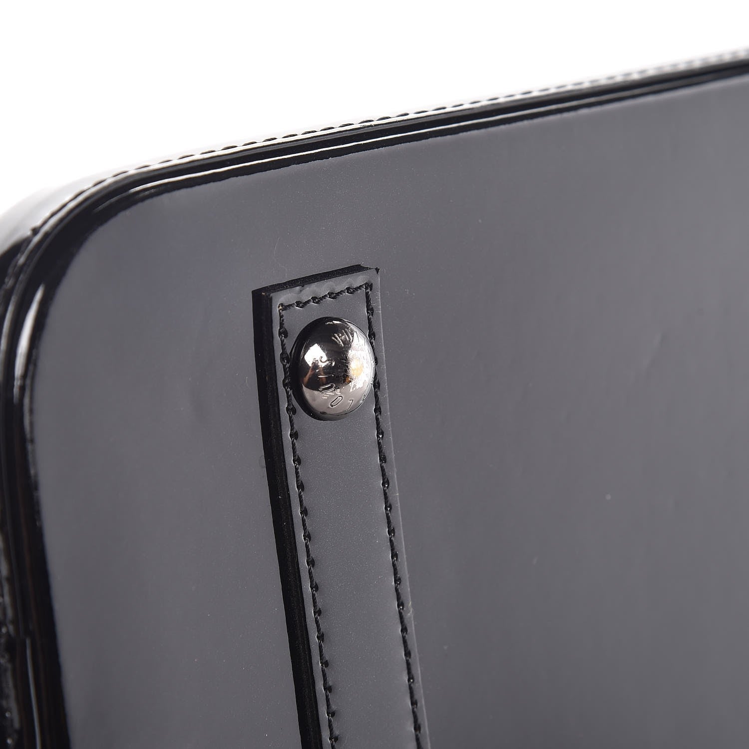 Louis Vuitton Vernis Alma PM Black 9 of 13