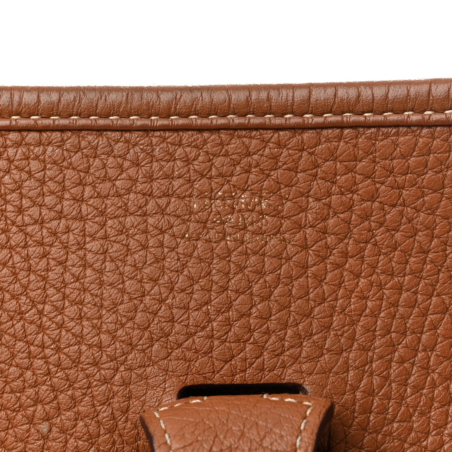 Hermes Taurillon Clemence Evelyne III PM Gold 7 of 15