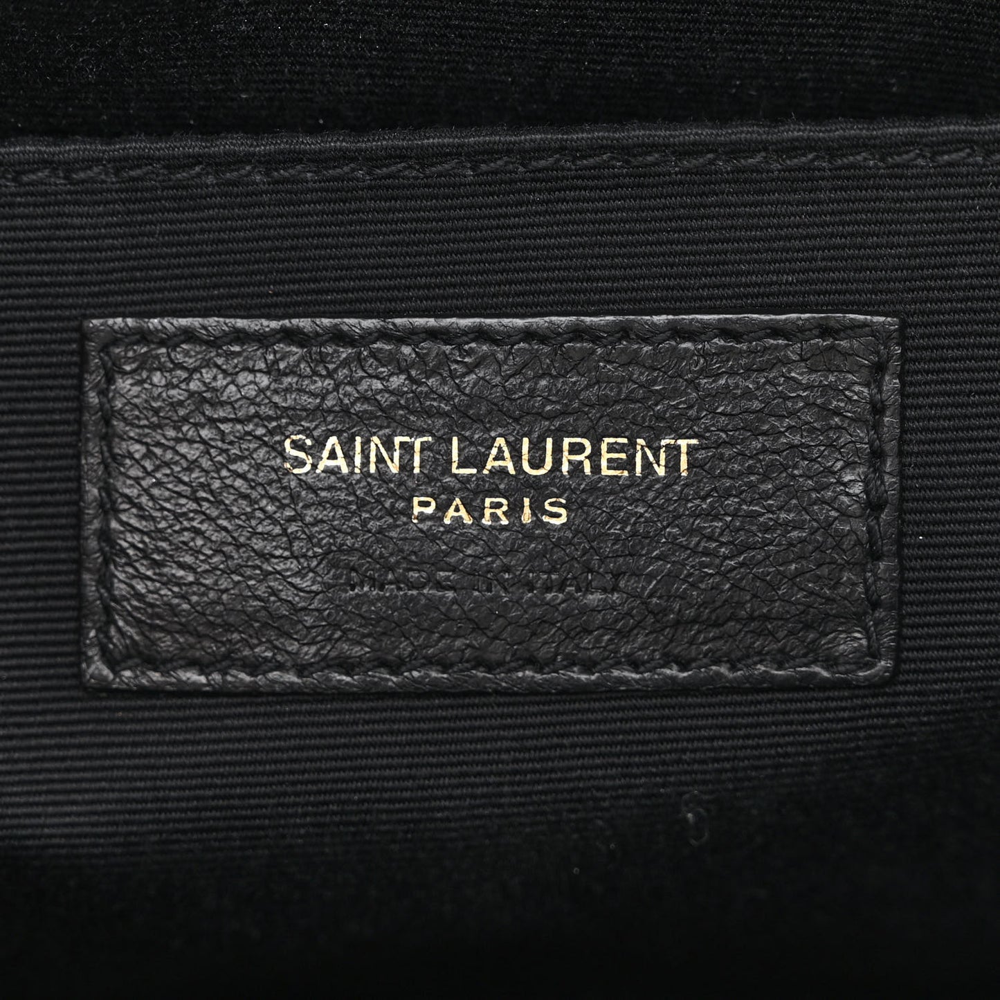Canvas Calfskin Monogram Lou Camera Bag Black Grey Cream