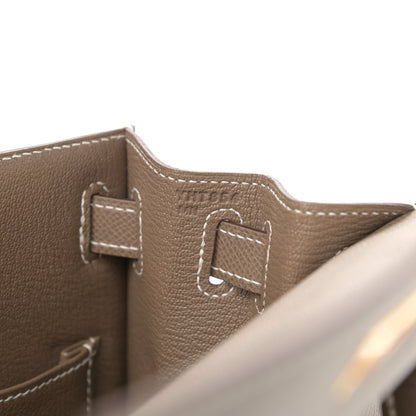 Hermes Epsom Kelly Sellier 28 Etoupe 7 of 11