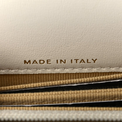 Chanel Lambskin Quilted Coco Clips Mini Wallet On Chain WOC White 7 of 11