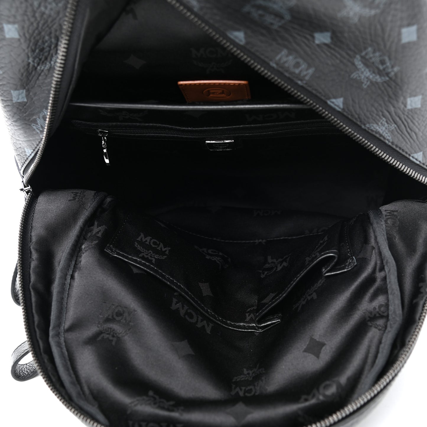 Visetos Studded Stark Backpack Black