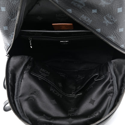 MCM Visetos Studded Stark Backpack Black 5 of 9
