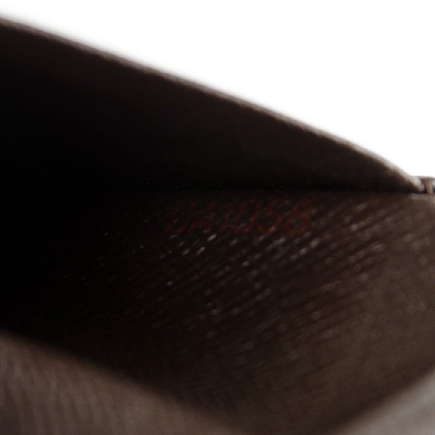 Damier Ebene Business Card Holder
