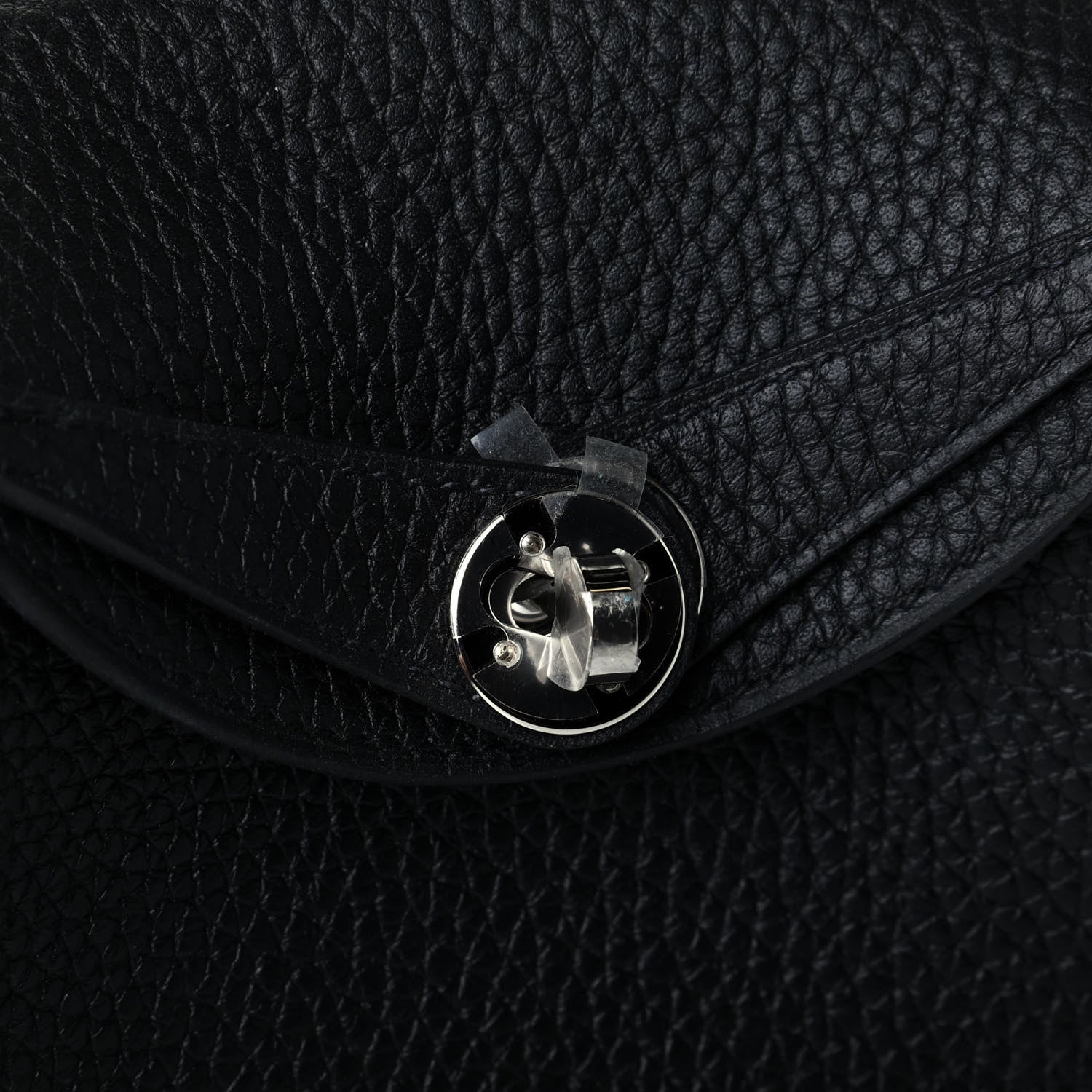 Hermes Taurillon Clemence Mini Lindy 20 Black 6 of 6