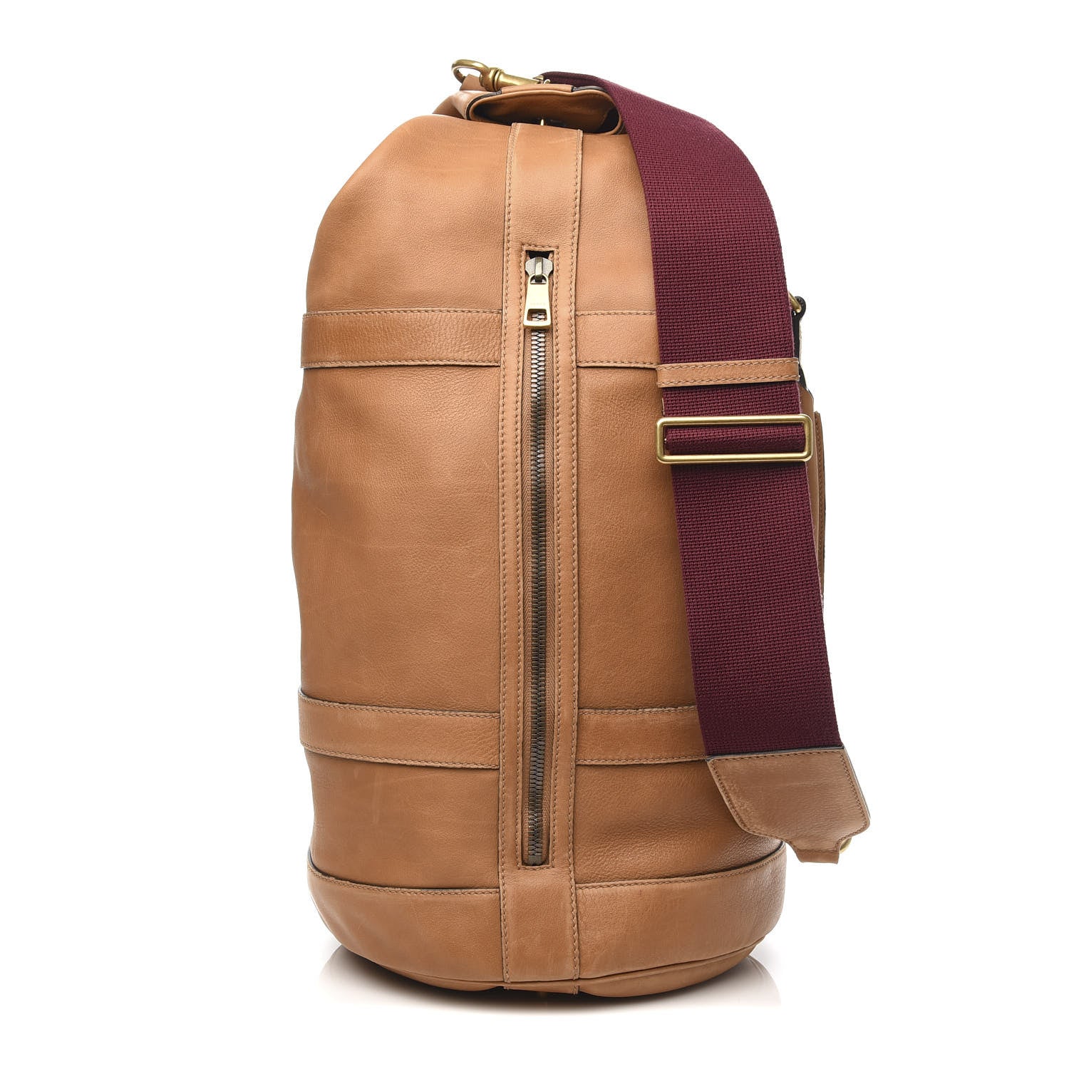 Gucci Soft Washed Calfskin Sling Duffle Biscotto 1 of 10
