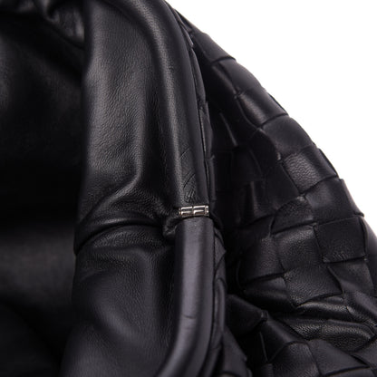 Bottega Veneta Nappa Maxi Intrecciato The Pouch Oversized Clutch Black 11 of 11