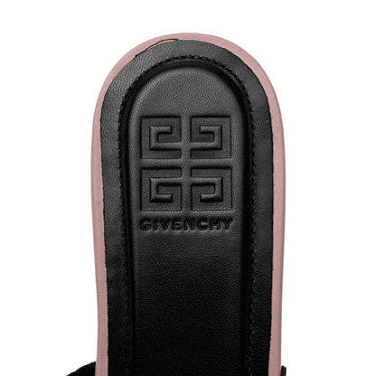 Givenchy Calfskin Bedford Logo Mule Slides 39 Pink 6 of 9