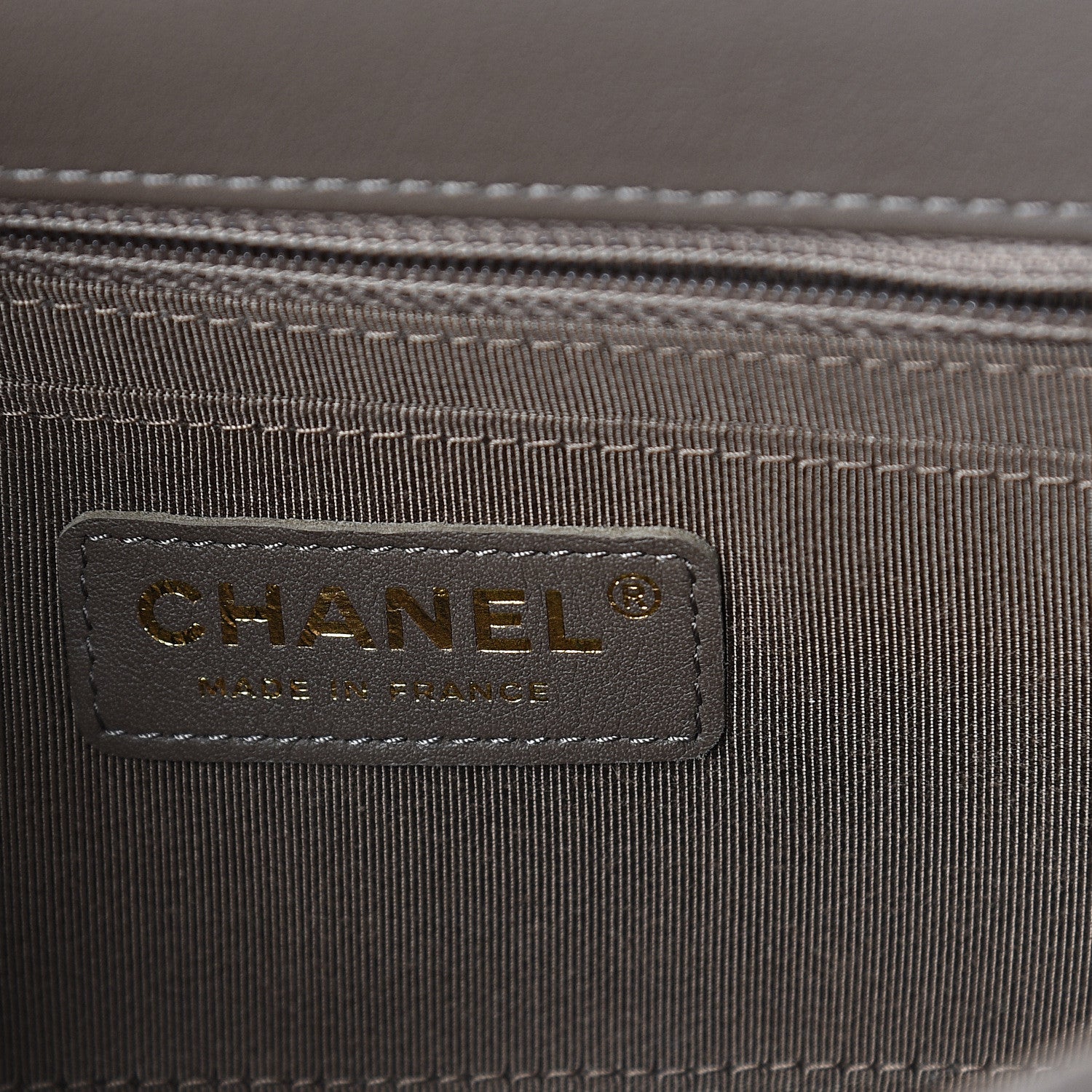 Chanel Calfskin Chevron Quilted Small Statement Flap Khaki 5 of 8