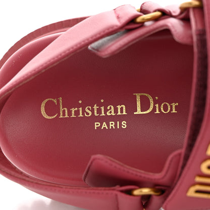 Christian Dior Lambskin Dioract Sandals 37 Pink 7 of 12