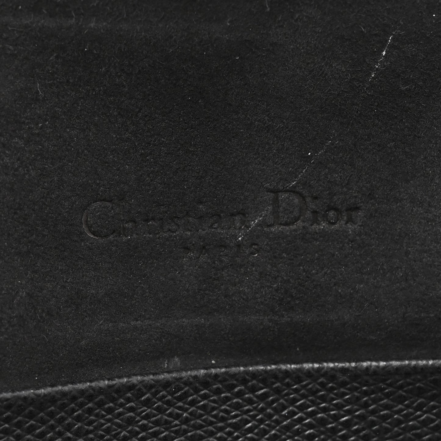 Grained Calfskin Saddle Belt Bag Black