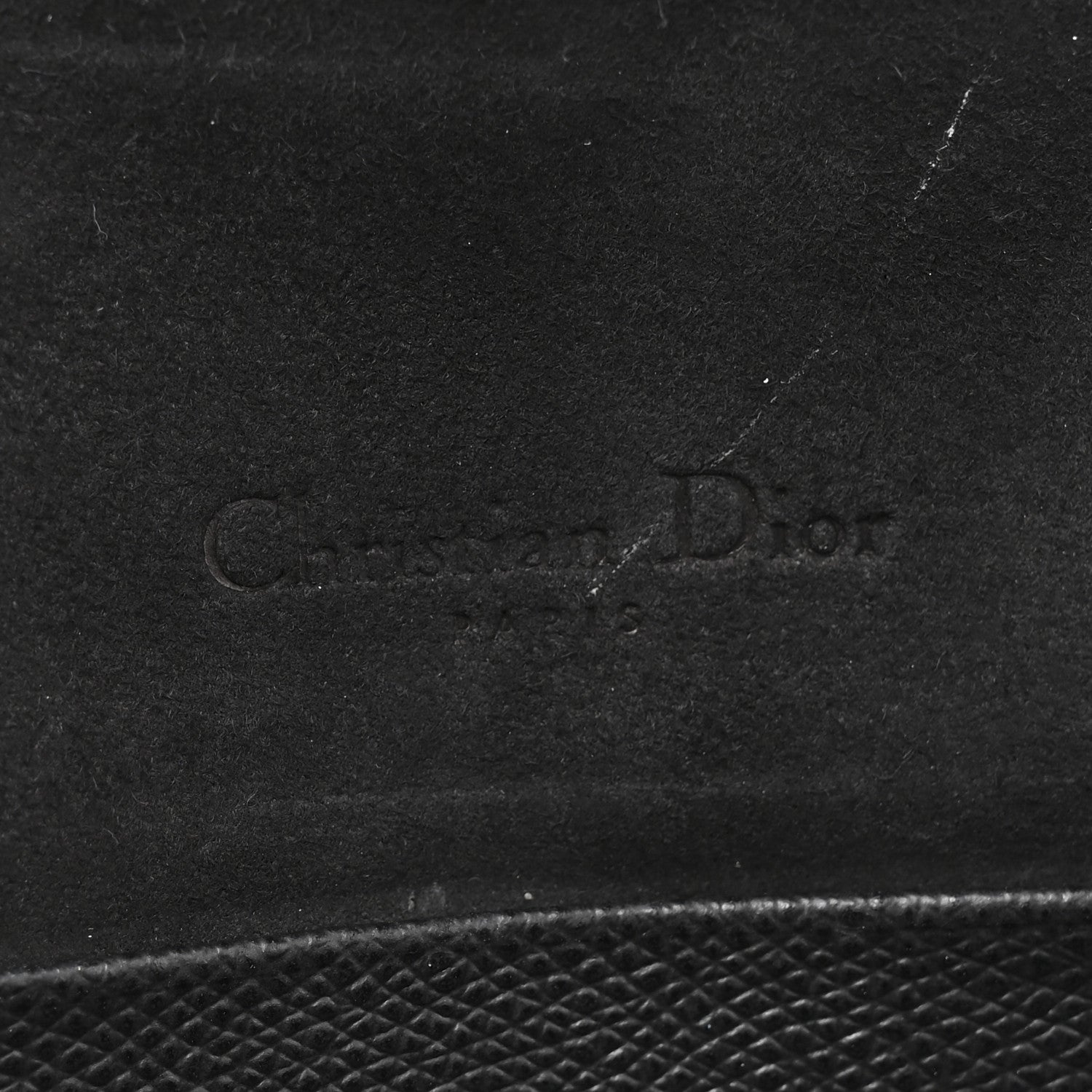 Christian Dior Grained Calfskin Saddle Belt Bag Black 6 of 13