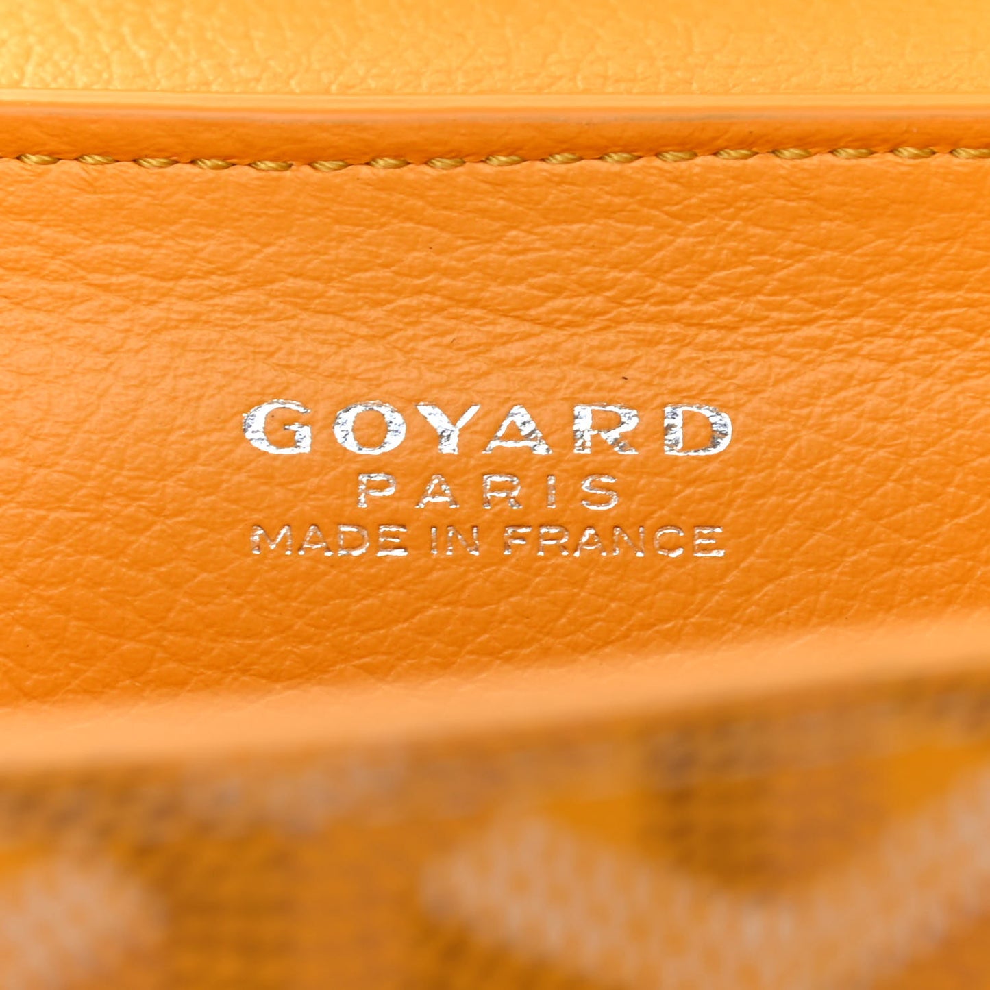 Goyardine Mini Saigon Yellow