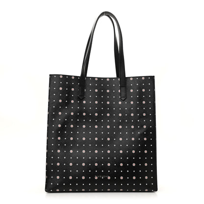 Givenchy Textured Coated Canvas Mini Lilies Print Tote Black 3 of 11