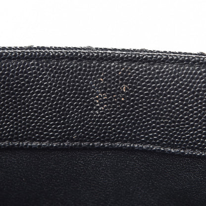Chanel Caviar Lizard Quilted Large Coco Handle Flap Black 12 of 14