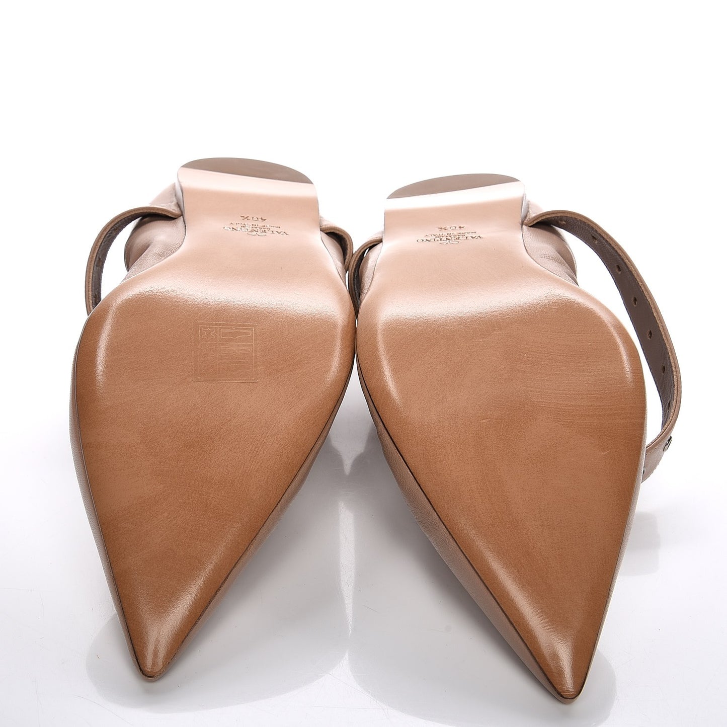 Nappa Love Latch Ballerina Flats 40.5 Poudre