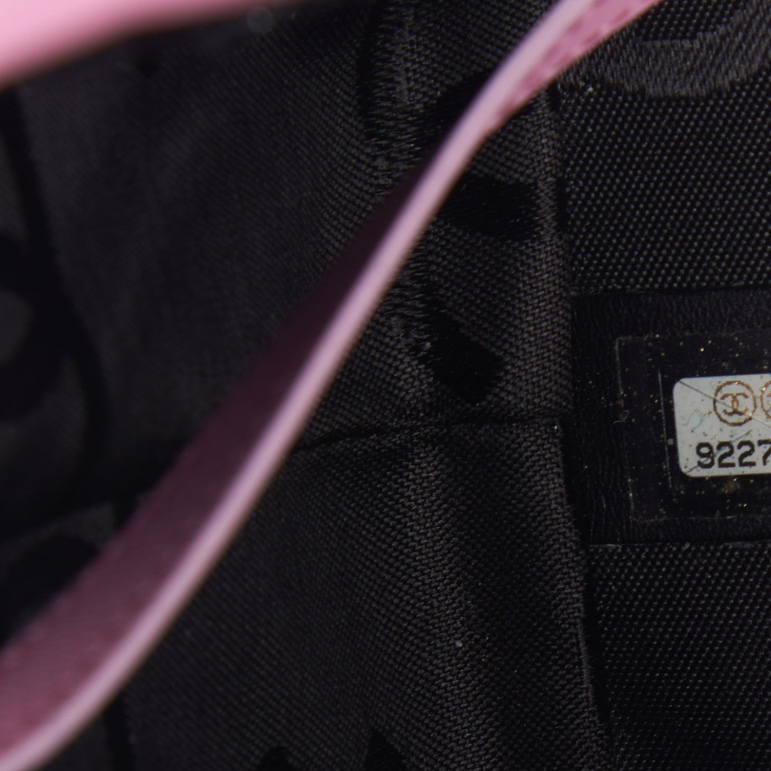 Chanel Calfskin Quilted Large Cambon Tote Pink Black 9 of 10