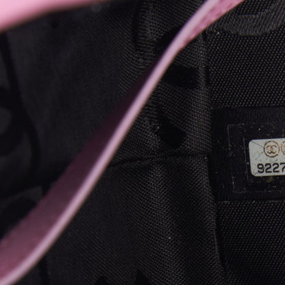 Chanel Calfskin Quilted Large Cambon Tote Pink Black 9 of 10