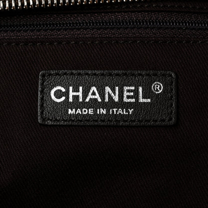 Chanel Lambskin Quilted Travel Flap Tote Dark Brown 6 of 10