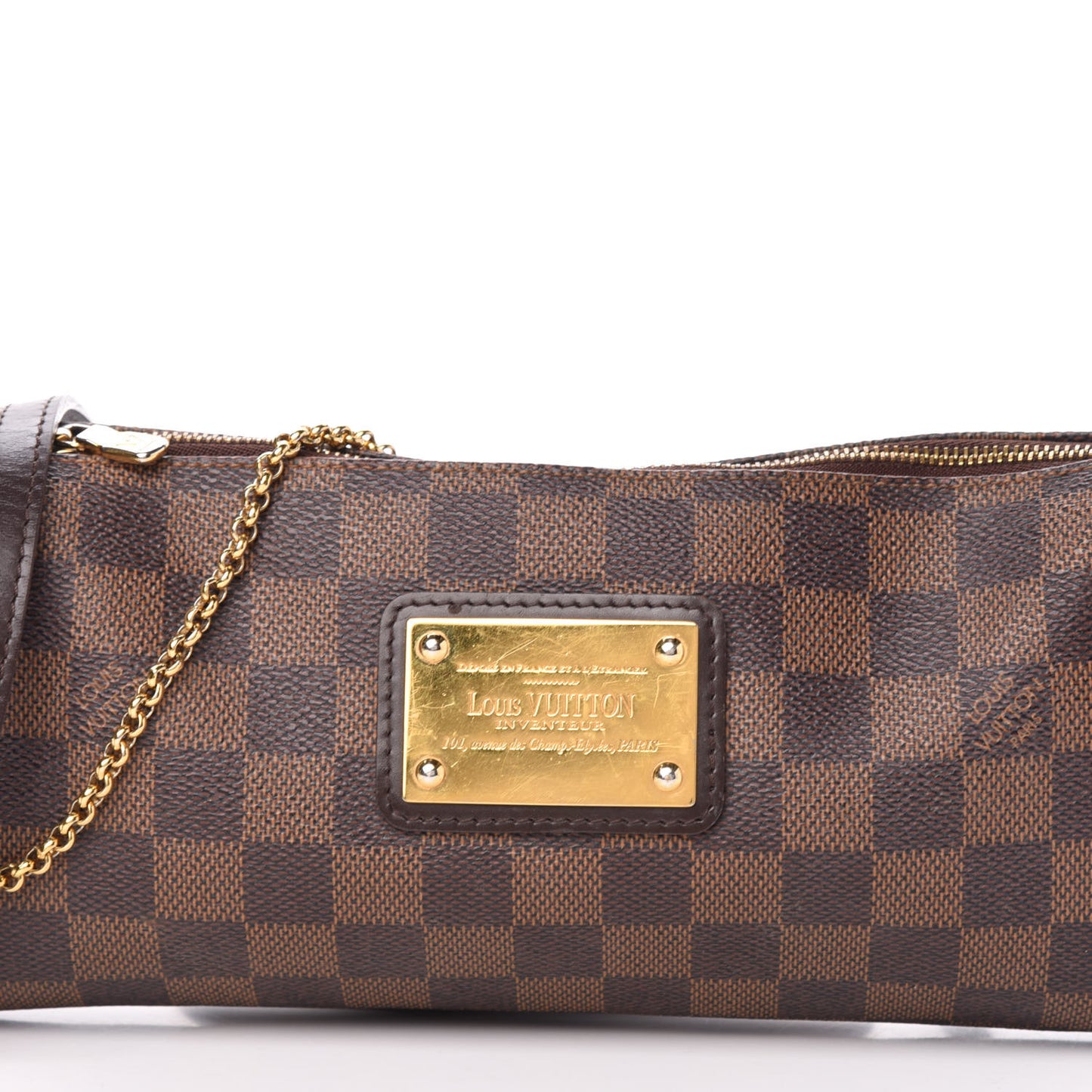 Damier Ebene Eva Clutch