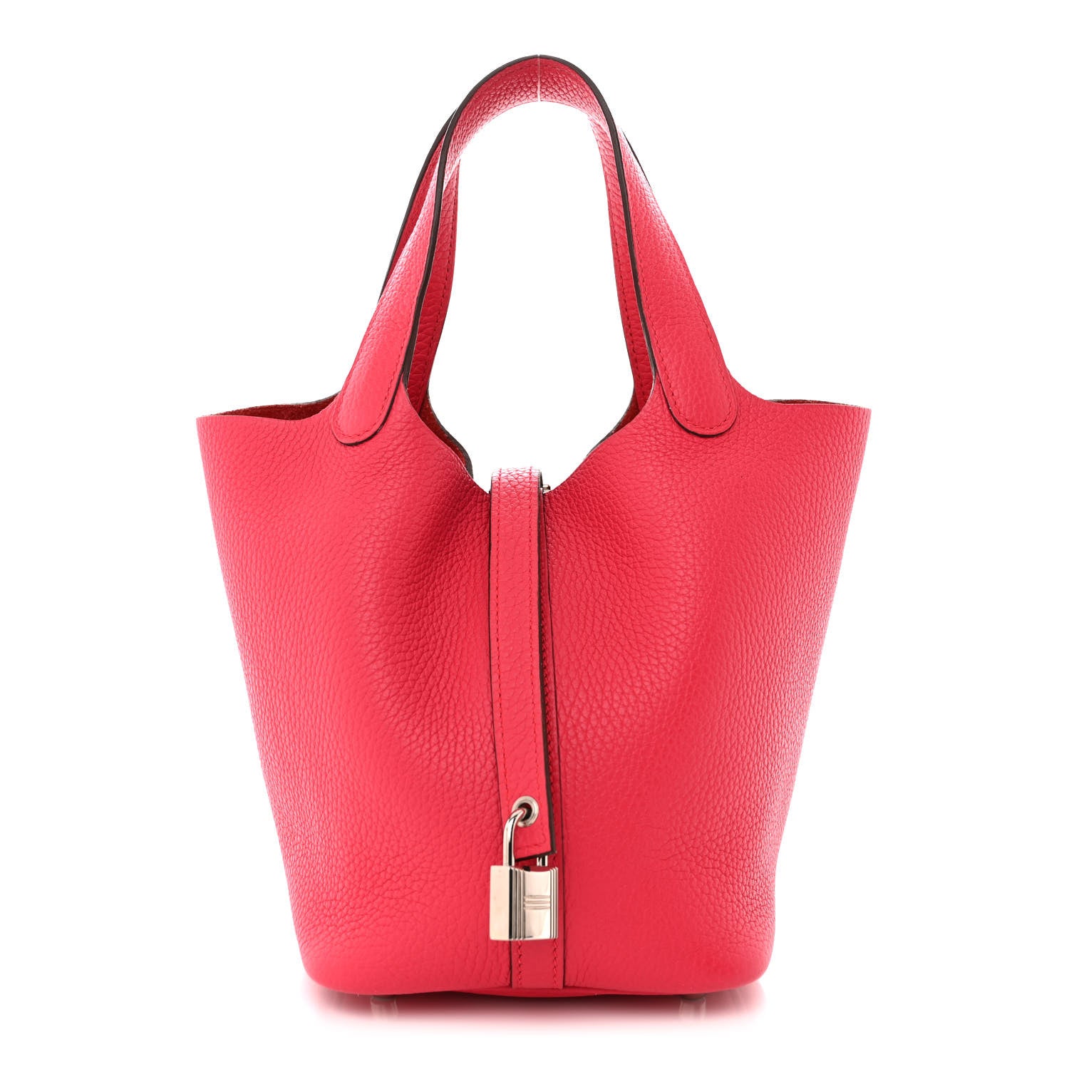 Hermes Taurillon Clemence Picotin Lock 18 PM Rose Extreme 1 of 11