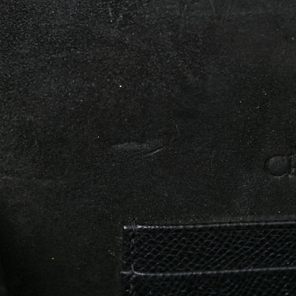 Christian Dior Grained Calfskin Saddle Belt Bag Black 12 of 14