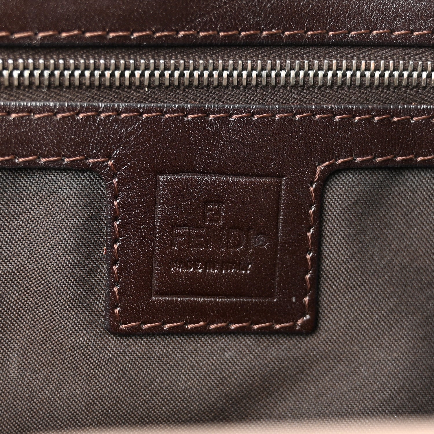 Fendi Zucca Hobo Tobacco 6 of 13