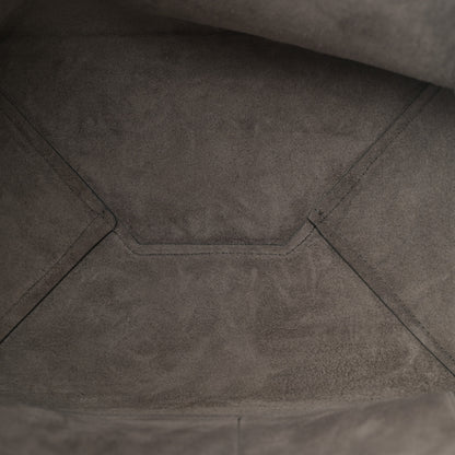 Celine Soft Grained Calfskin Medium Belt Cabas Phantom Grey 5 of 10