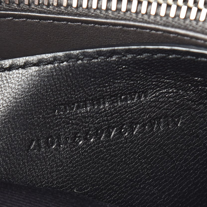 Saint Laurent Calfskin Y Quilted Monogram Small Loulou Chain Satchel Asphalt 10 of 10