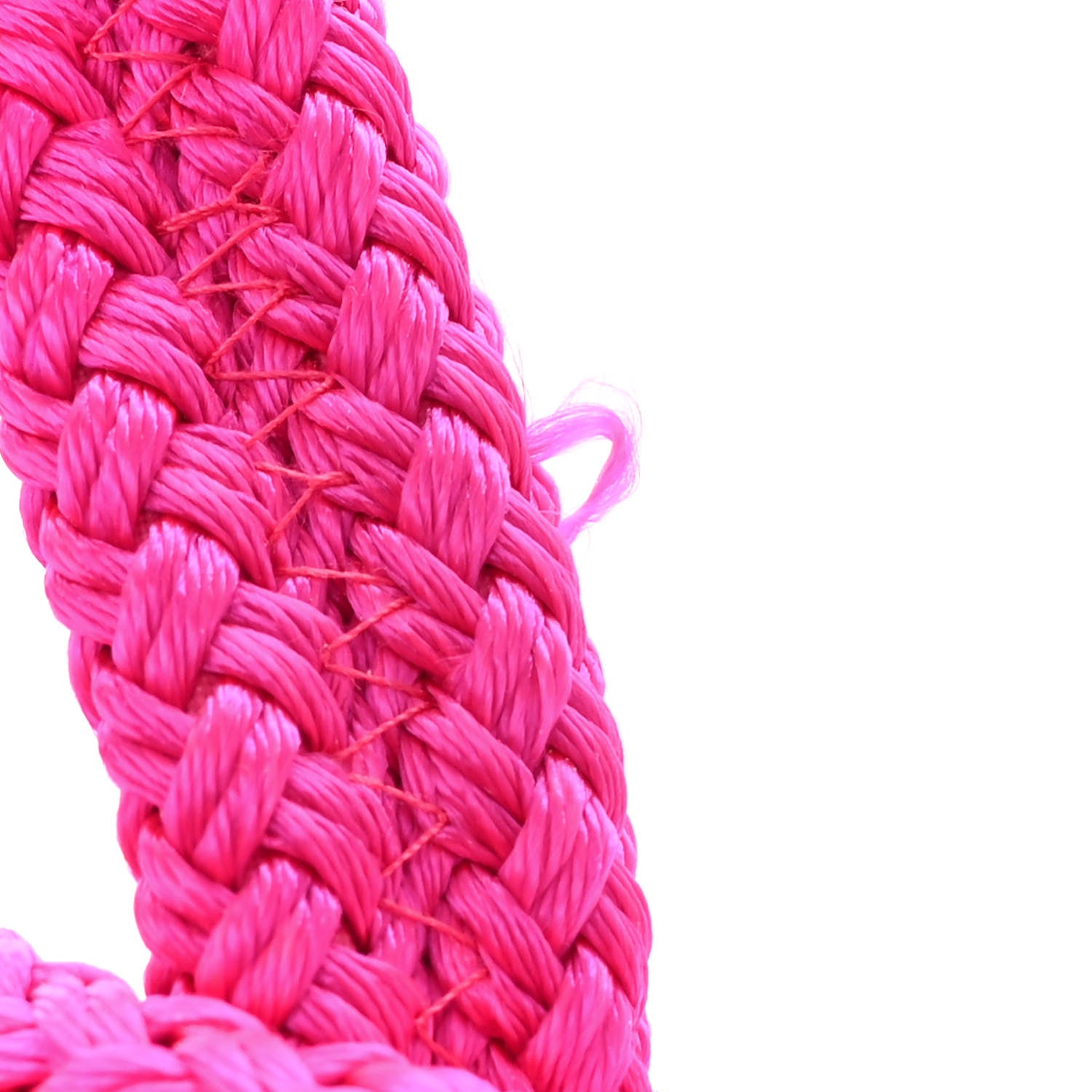 Balenciaga Raffia Large Ibiza Basket Bag Fuchsia 11 of 11