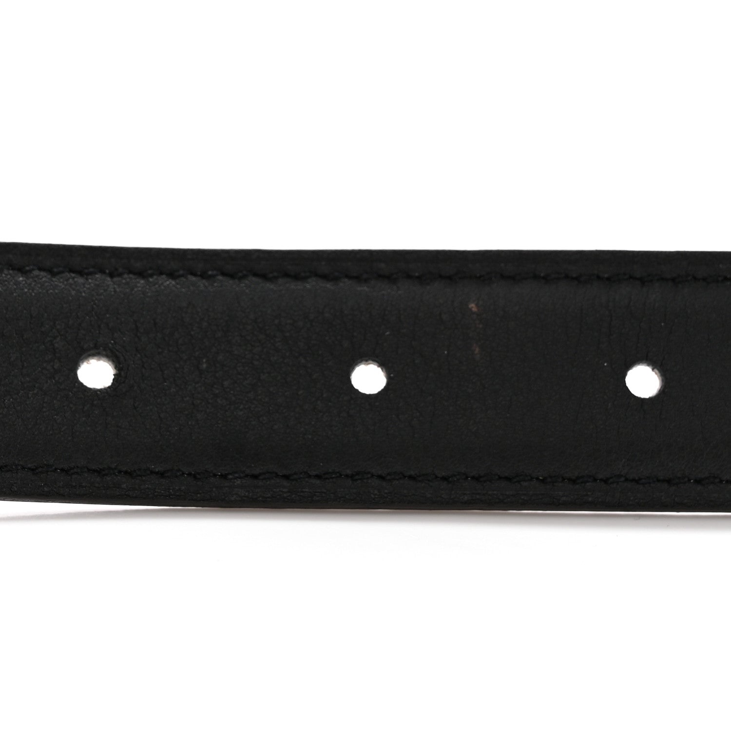 Hermes Swift Epsom 24mm Mini Constance H Belt Black Etoupe 3 of 6