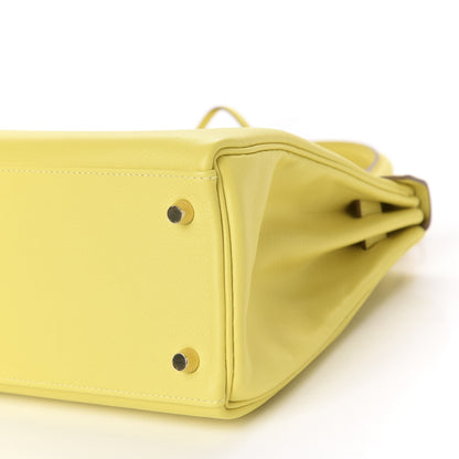 Hermes Evercolor Kelly Retourne 28 Lime 8 of 12