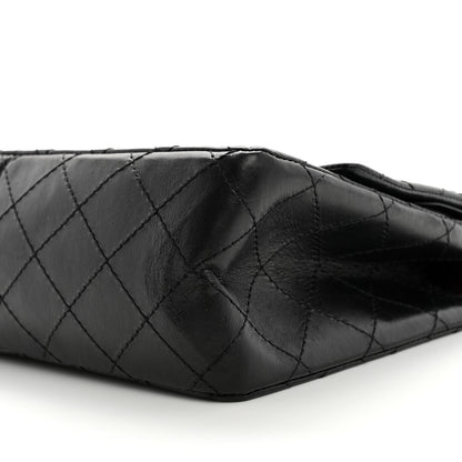 Chanel Aged Calfskin Lucky Charms 2.55 Reissue 226 Flap Black 10 of 10