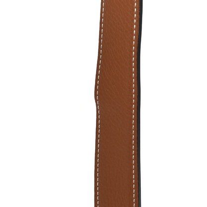 Hermes Box Togo 32mm H Belt 80 32 Black Gold 7 of 8