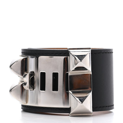 Hermes Swift Collier de Chien CDC Bracelet S Black Gold 2 of 4