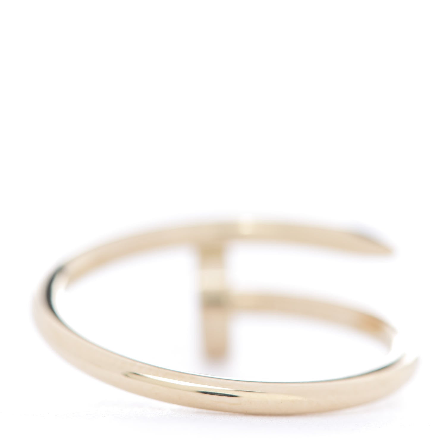 Cartier 18K Yellow Gold Small Juste Un Clou Ring 49 4.75 3 of 4