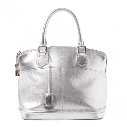Louis Vuitton Suhali Lockit PM Silver 1 of 8
